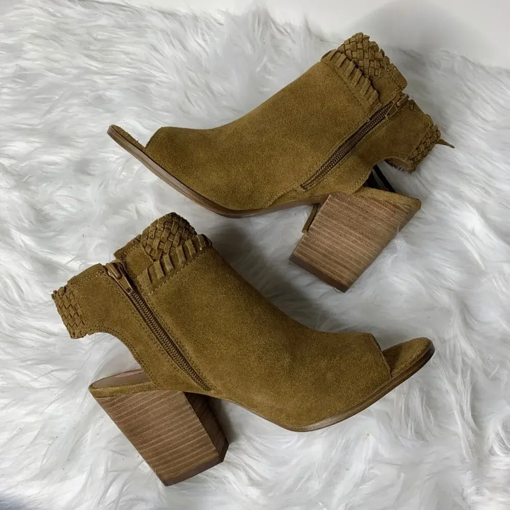 Lucky Brand‎ Ointlee Fringe Open Toe Bootie Sandal