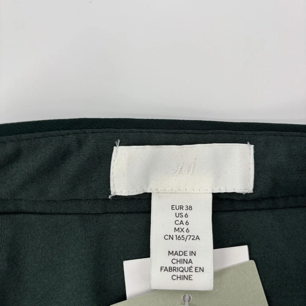 H&M emerald green