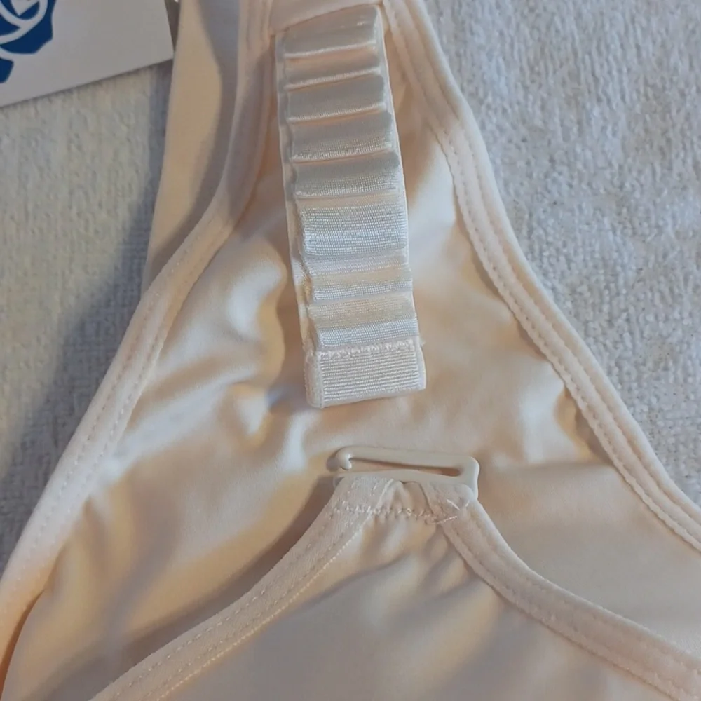 Women's Cream Front-Closure Bra Roselift Size 2xlarge