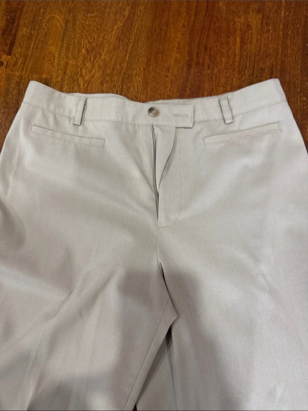 Croft & Barrow Stretch Classic Straight Fit Dress Pants - Beige