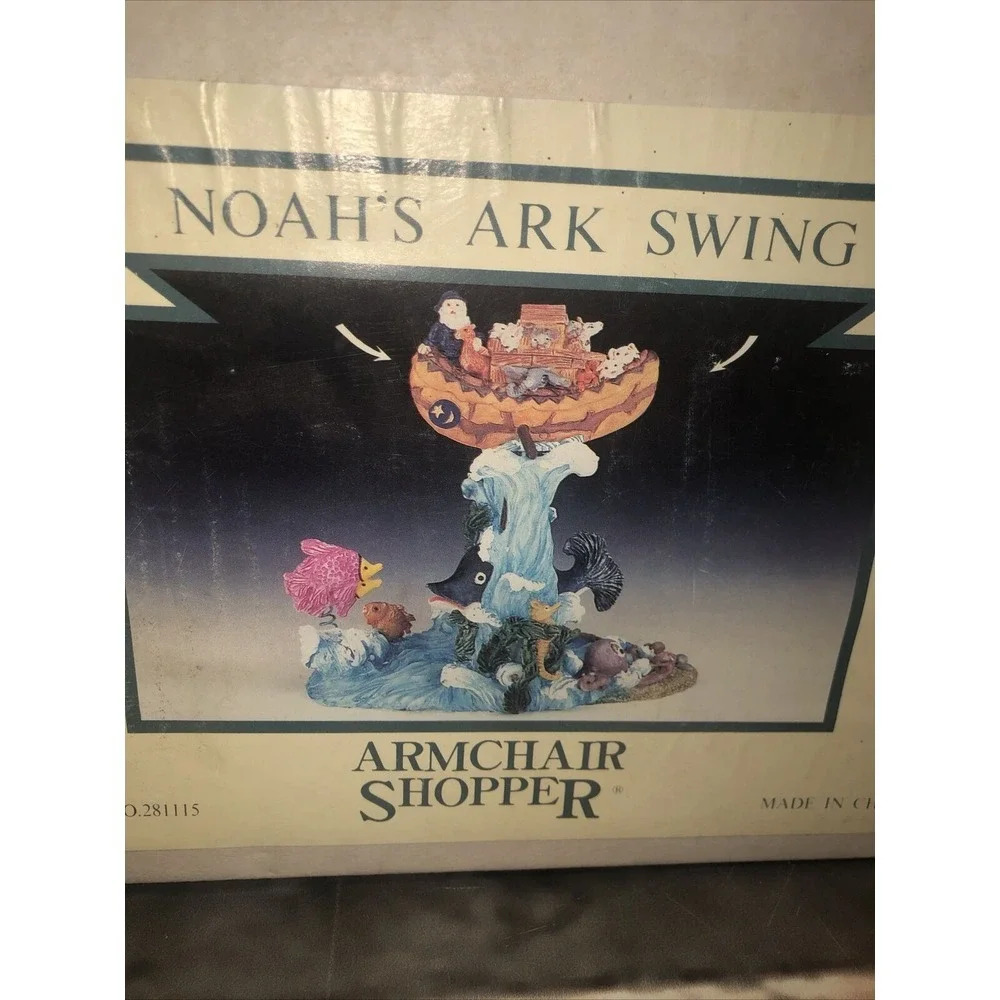 Armchair Shopper Noah's Ark Swing Bible Collectible Stock No.‎ 281115