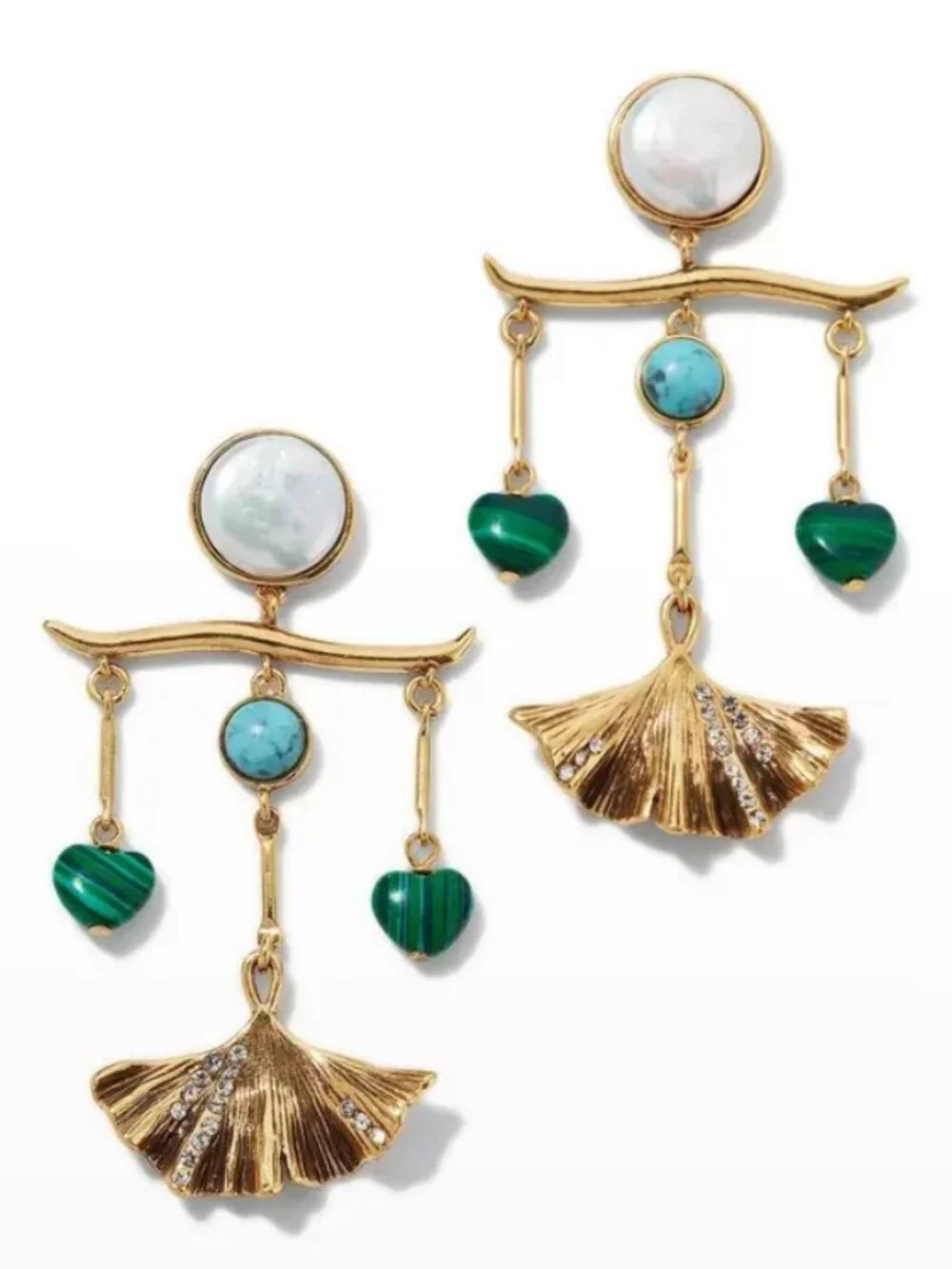✨ NEW Mignonne Gavigan Gingko Lux Drop Earrings