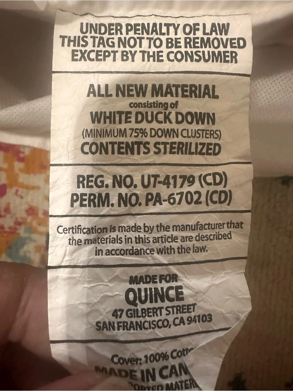Quince nwot premium