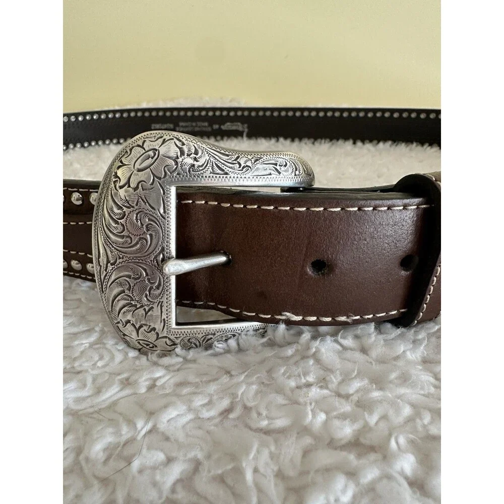 Nocona leather brown