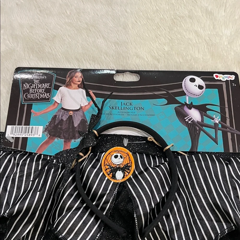 Disney skirt skellington