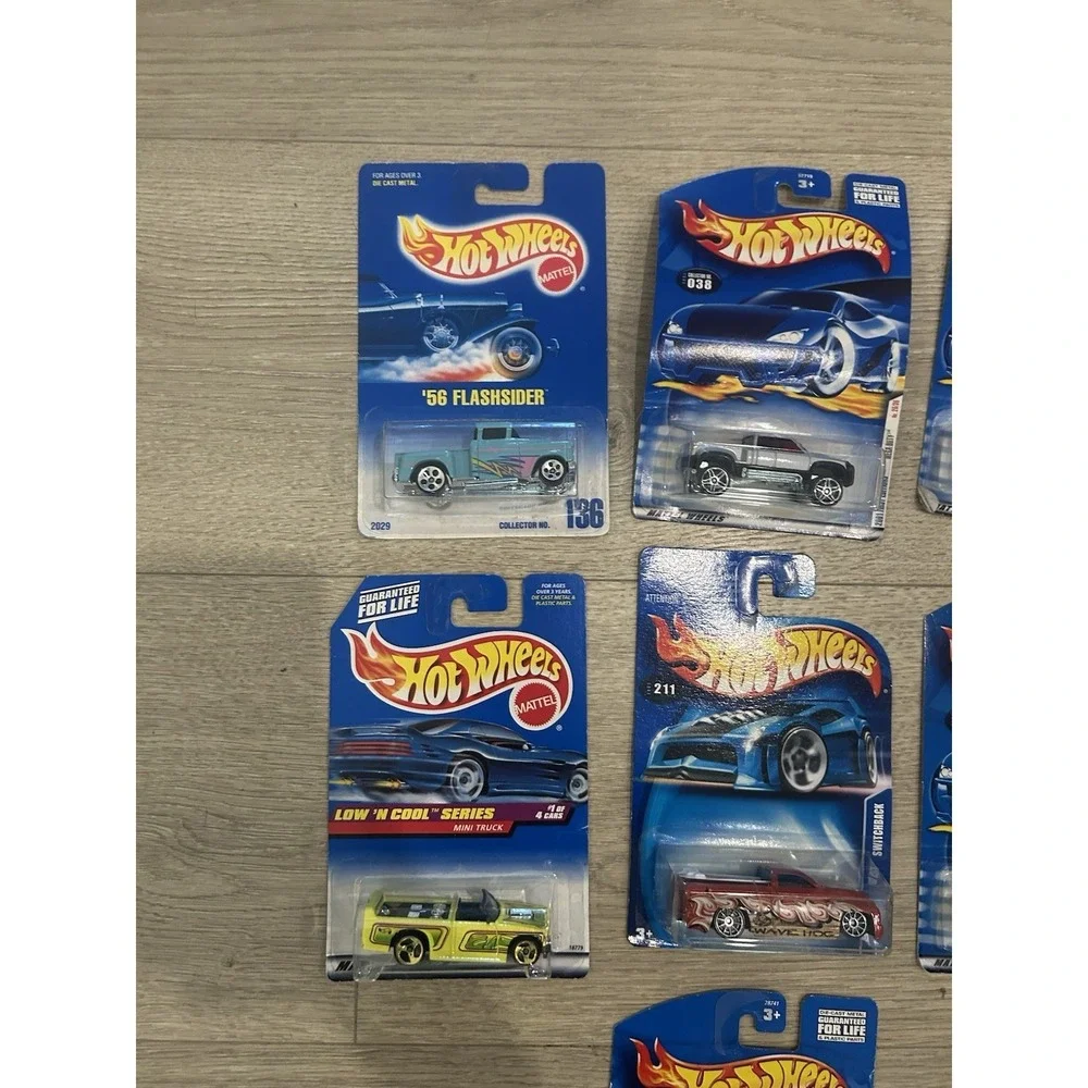 Hot Wheels lot trucks