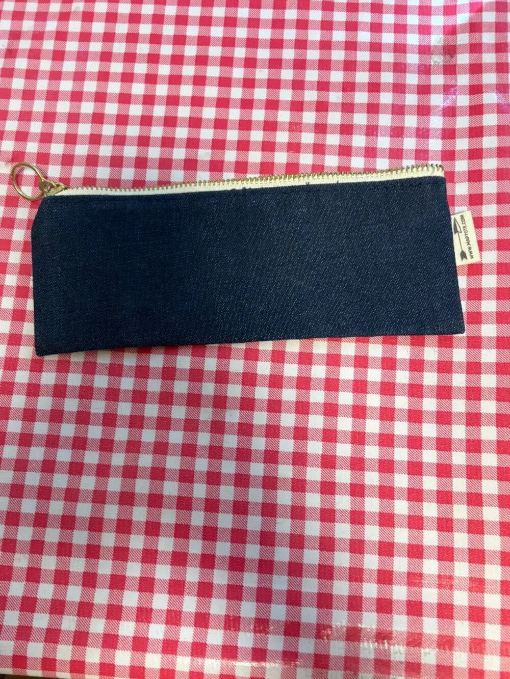 Pendleton denim zip