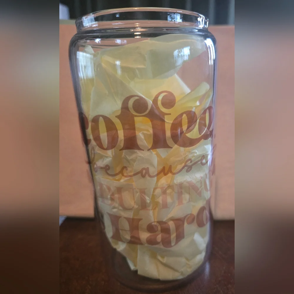 Handmade stylish glass