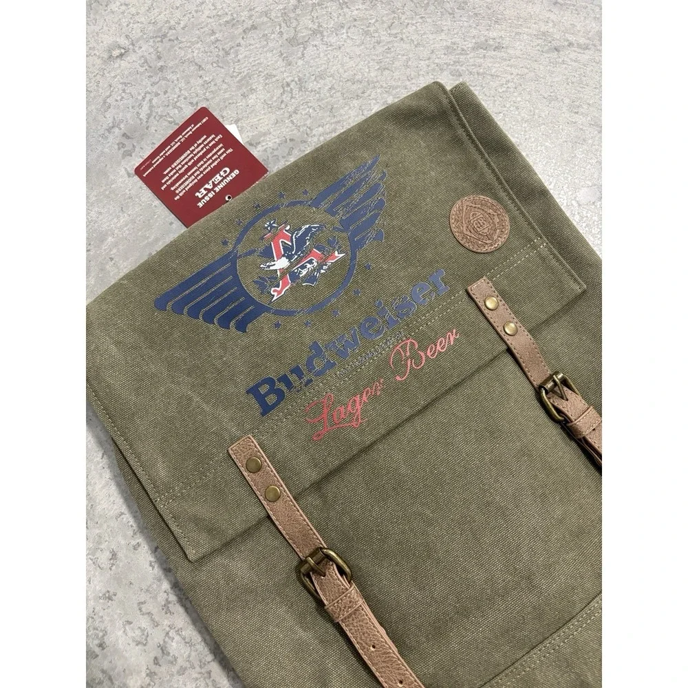 Budweiser green retro