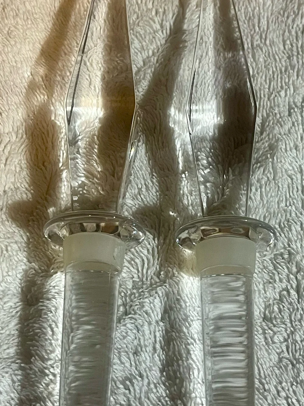 Villeroy & Boch crystal stoppers