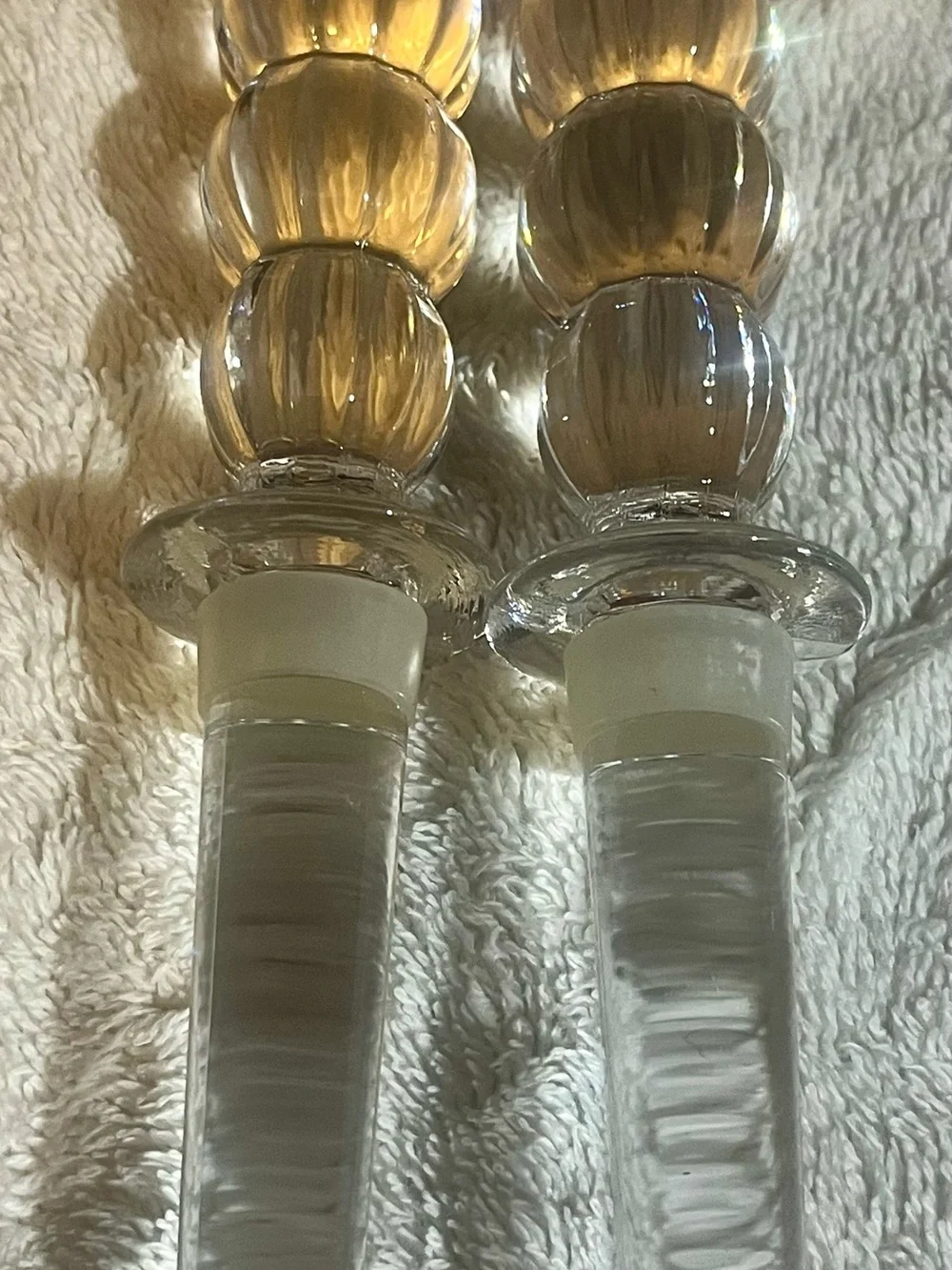 Villeroy & Boch crystal stoppers