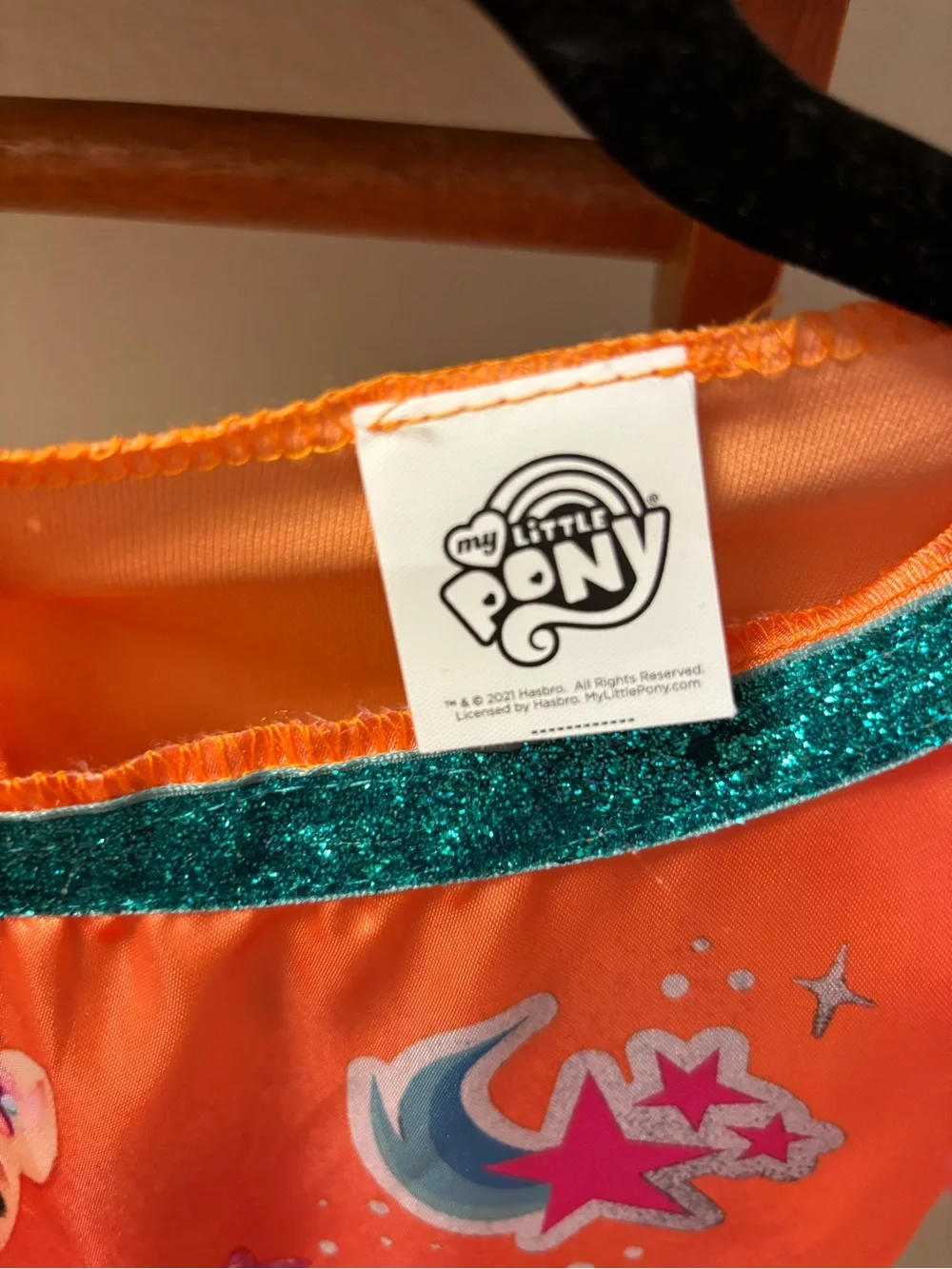 My Little Pony bright orange