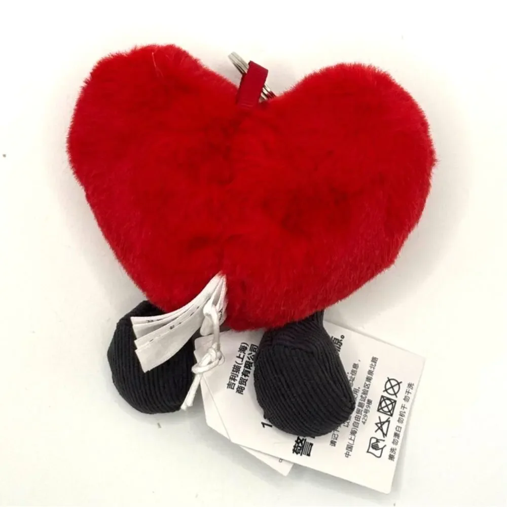 Cute Red Heart Inspired Bag Pendant/Keychain Decoration Toy - New Plush