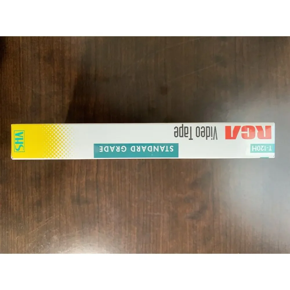 RCA T-120H Standard Grade 6-Hour VHS Blank Empty VCR Video Tape - New Sealed‎
