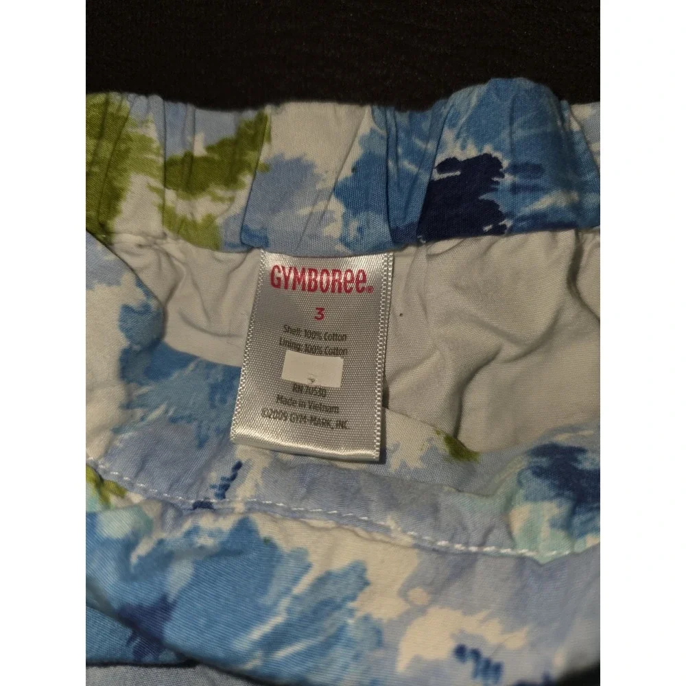 Gymboree size floral malibu