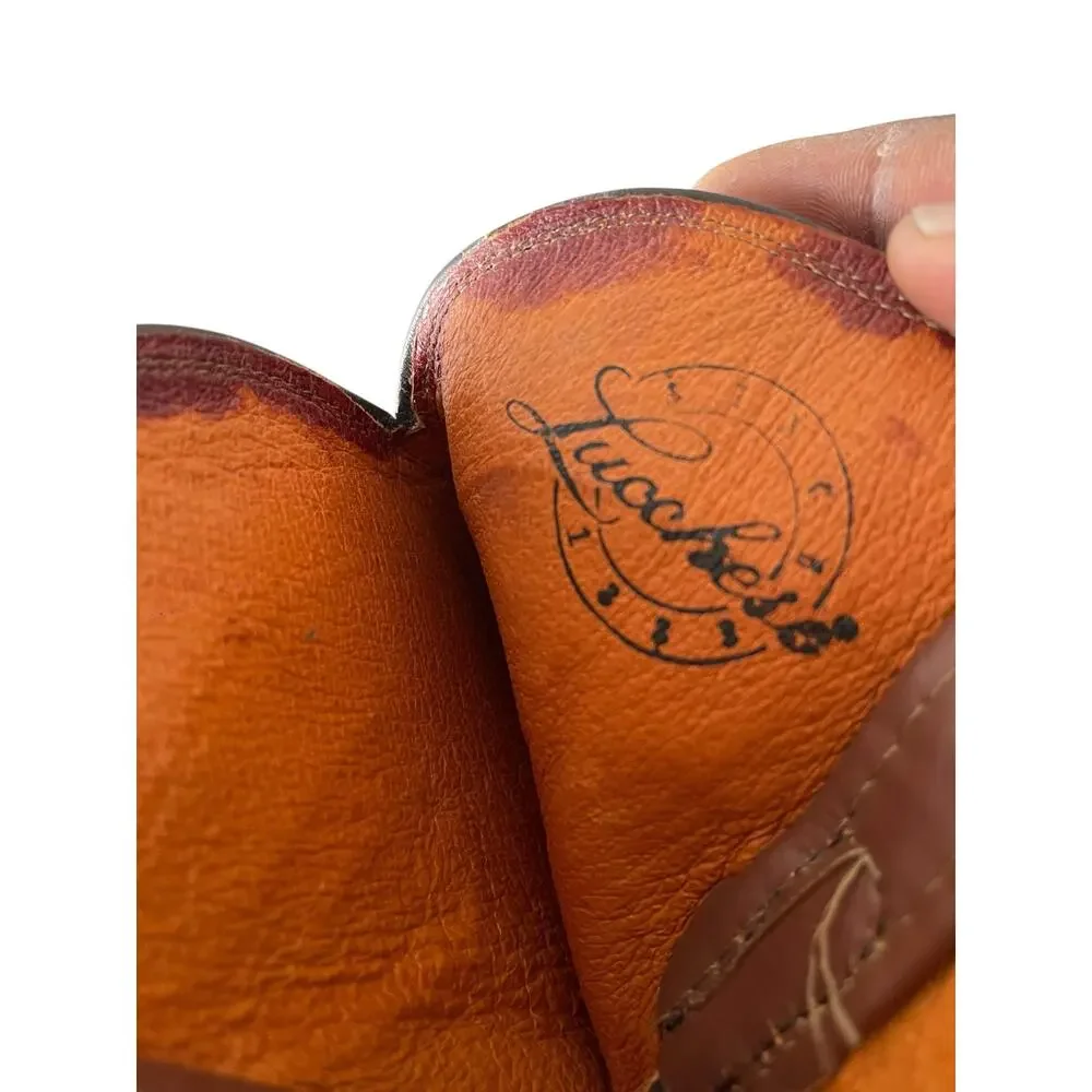 Lucchese Bart Western cowboy boots Size:14D