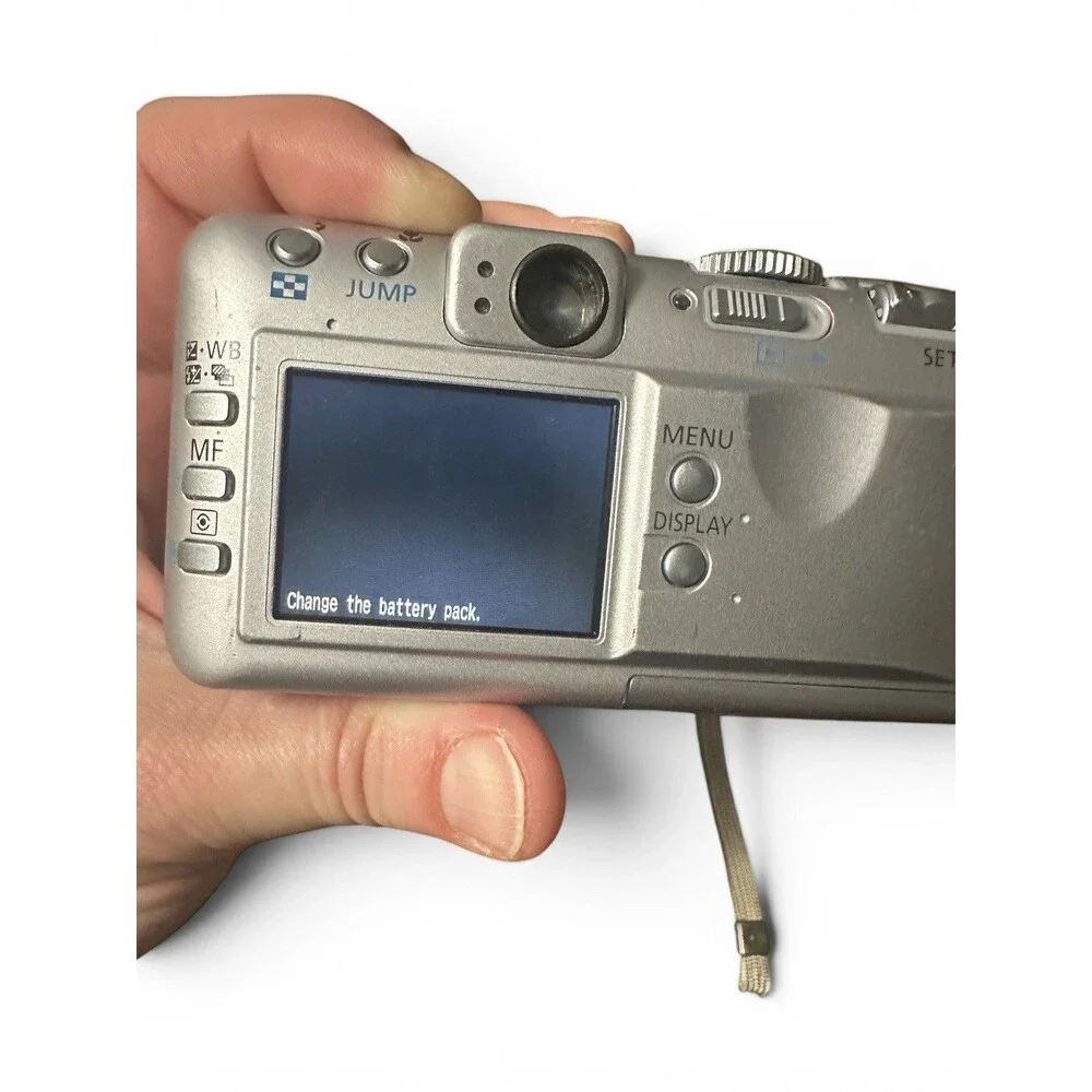Canon Power Shot S30 Digital Camera, Batteries, Charger,  Memory Cards For Parts