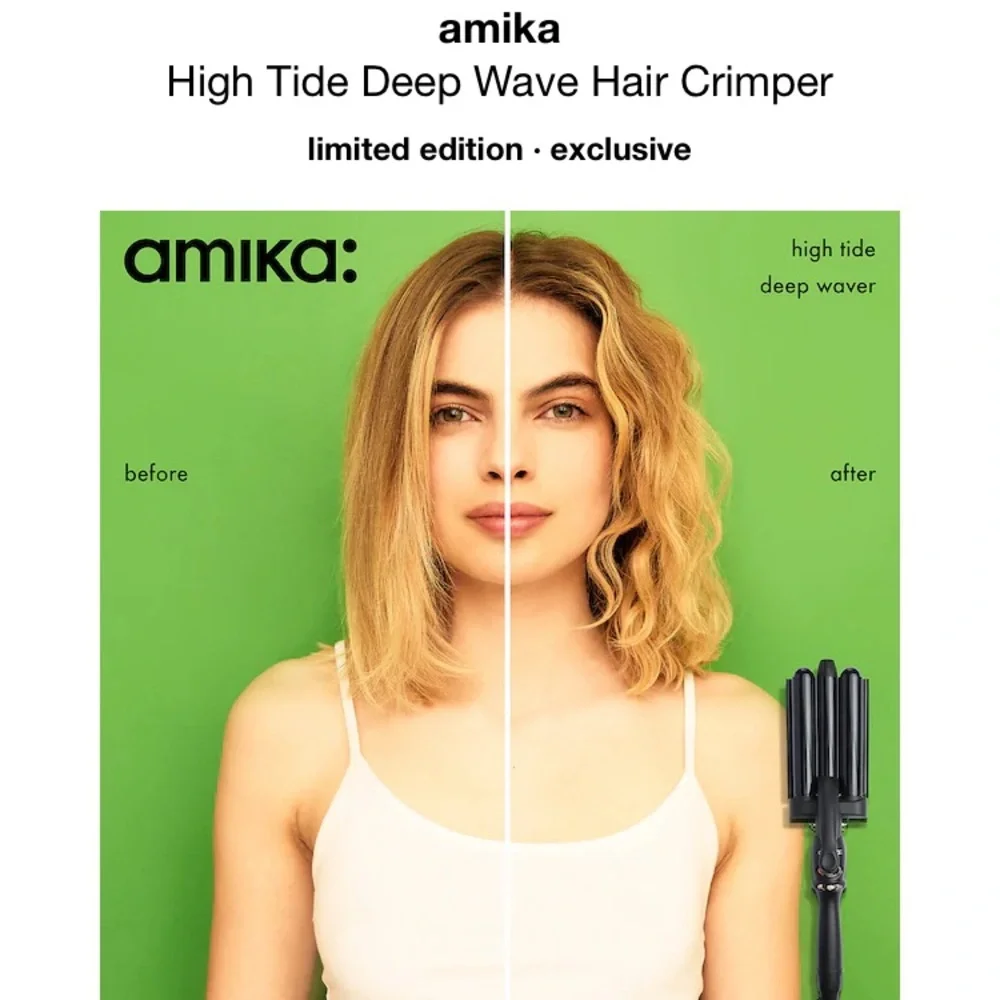 BNIB Amika beach waver