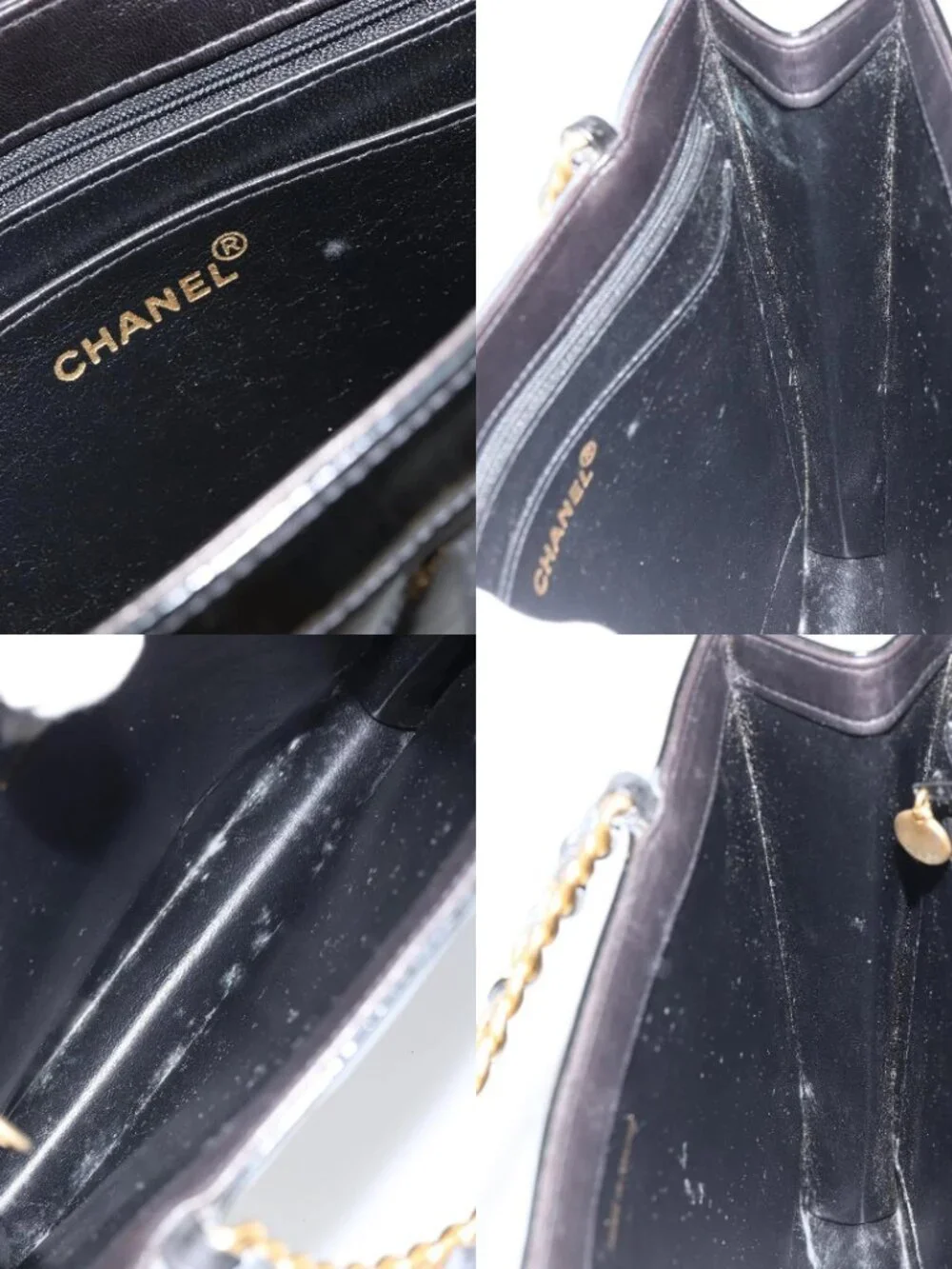 CHANEL brand	chanel color	black
