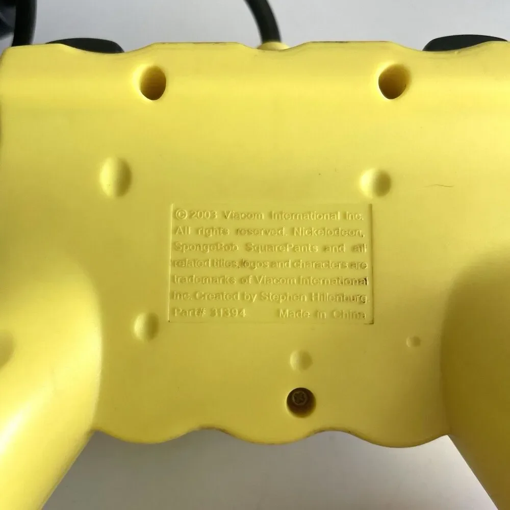 Spongebob Squarepants Controller (2004 PlayStation 2) RARE PS2 Nickelodeon