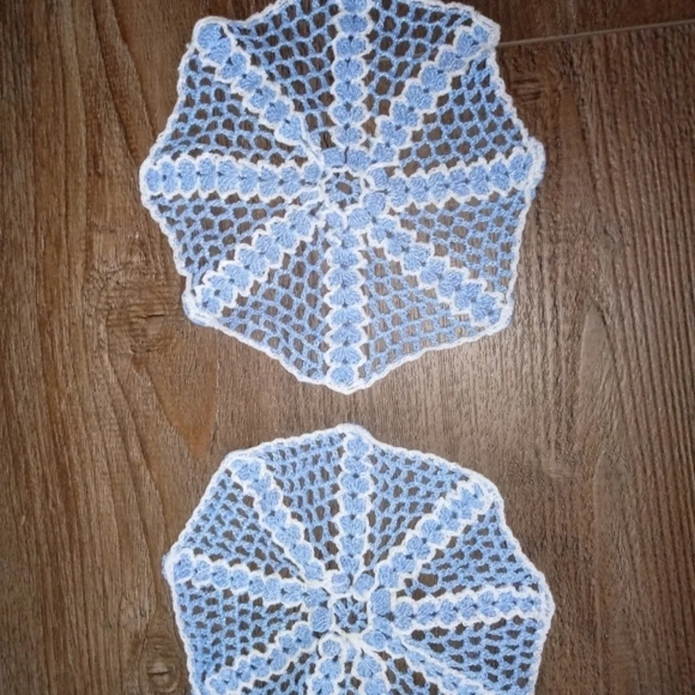 Crocheted napkins