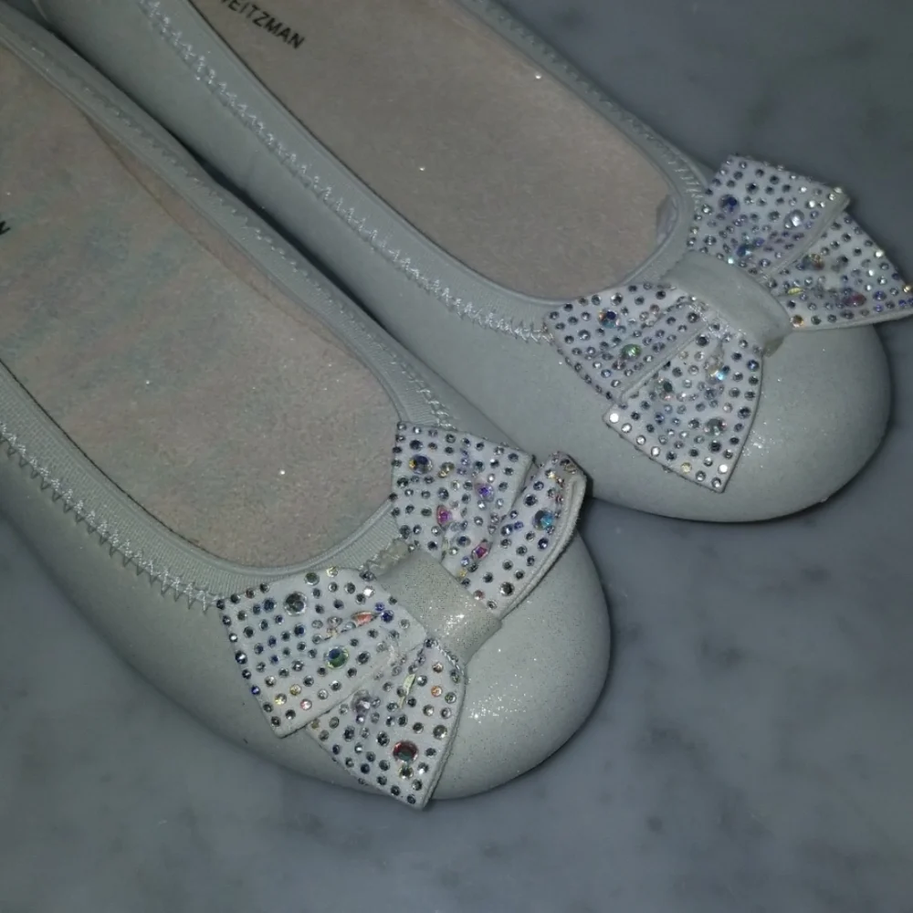 Stuart Weitzman swarovski accents