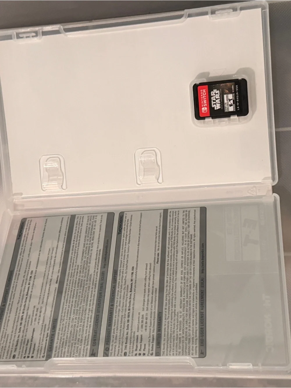Nintendo Switch Star Wars: Racer & Republic Commando Combo - Black Cover