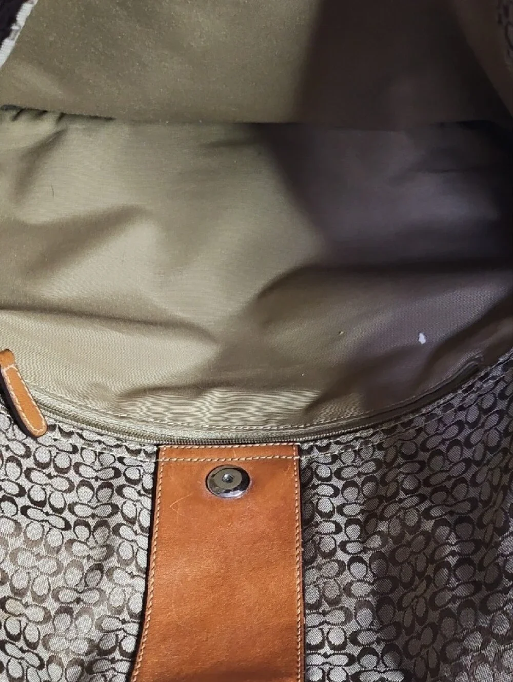 Coach messenger bag