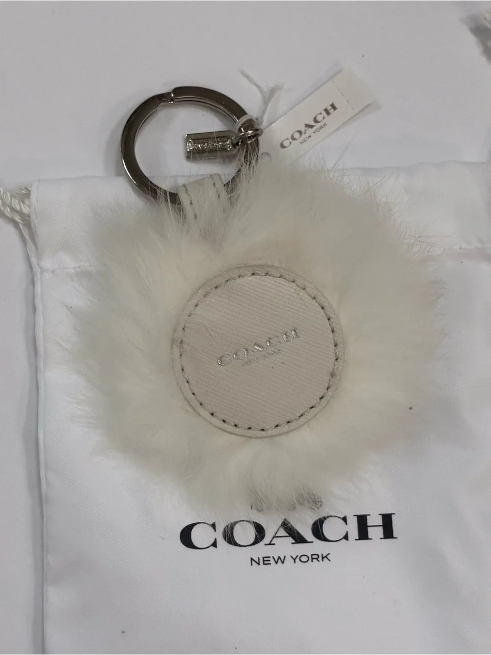 Coach nwt fluffy