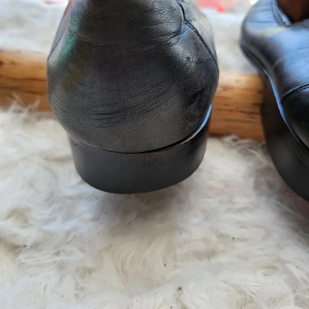 Bally leather bottom