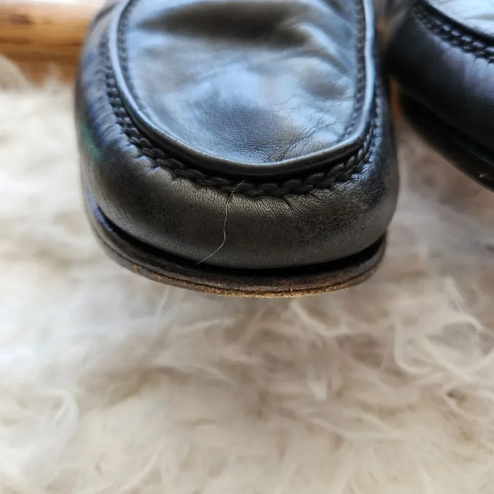 Bally leather bottom