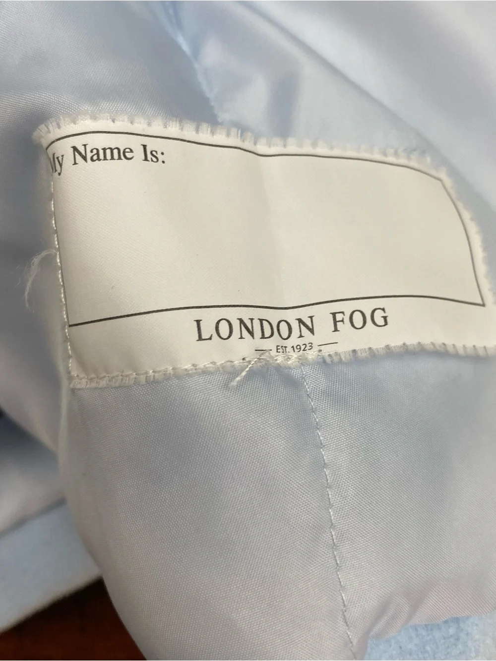 London Fog formal style seamless
