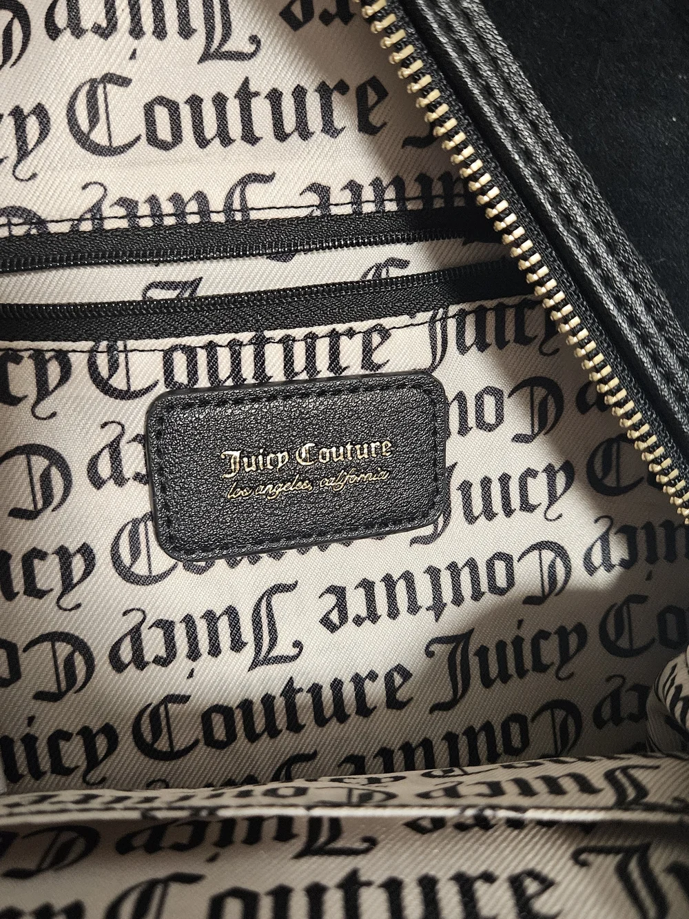 Juicy Couture black velvet
