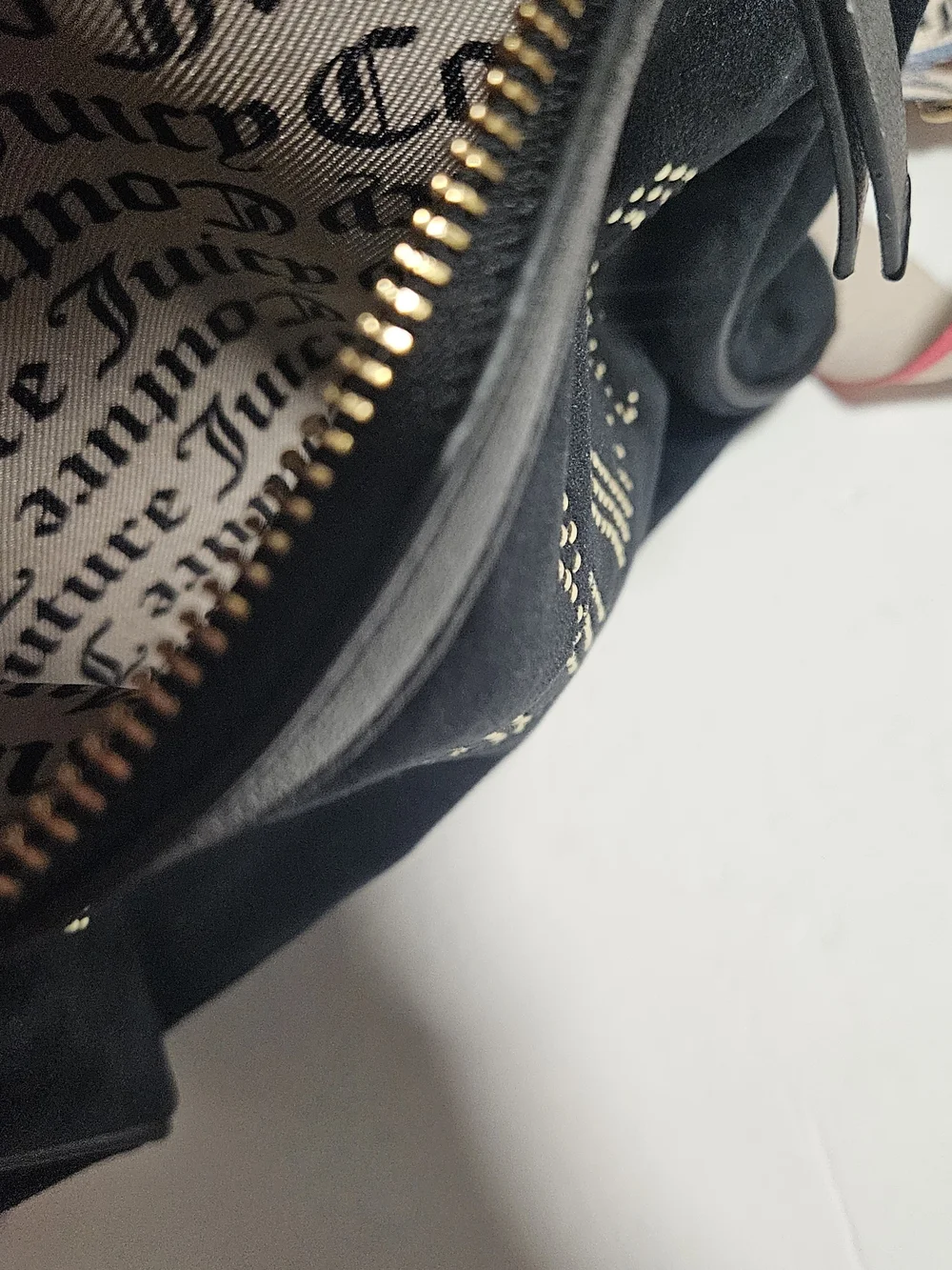 Juicy Couture black velvet