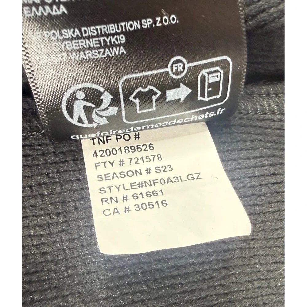 The North Face measurements excellent