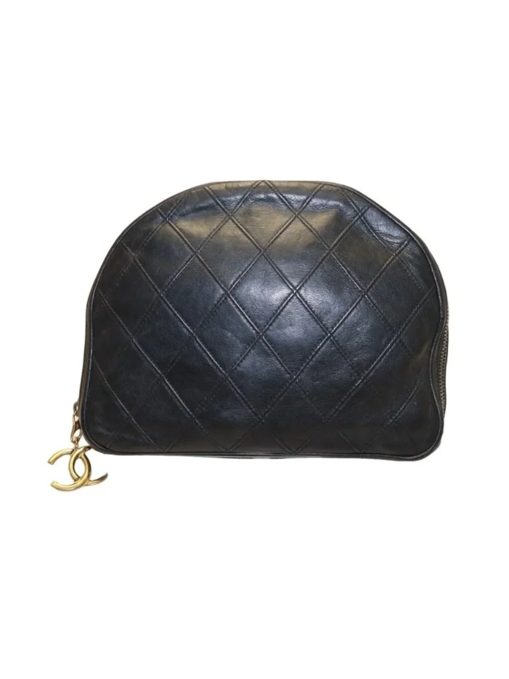 Chanel Quilted Lambskin Chain Shoulder