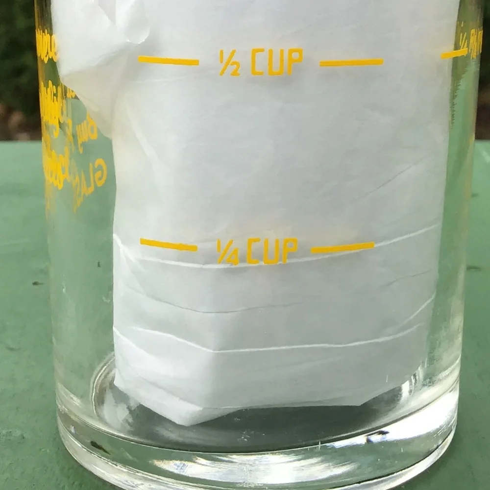 Vintage Libbey Union Made Measuring Glass Cocktail Mixing Barware