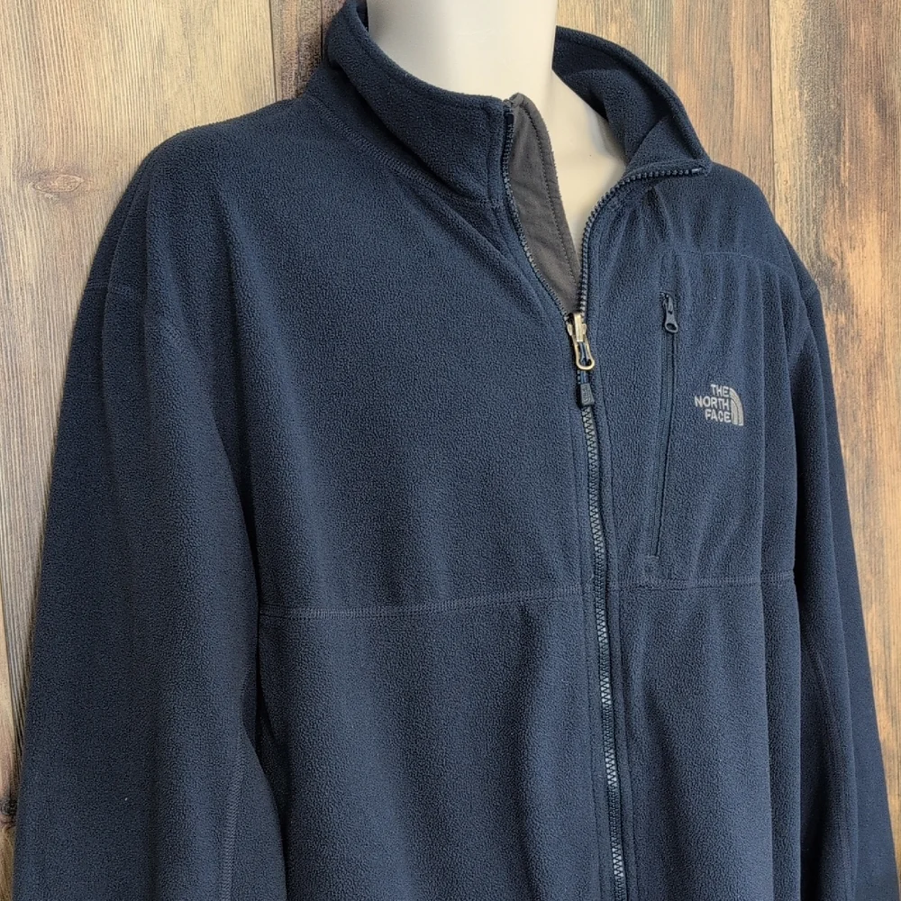 The North Face Men's Full Zip Navy Performance Jacket XXL               P307