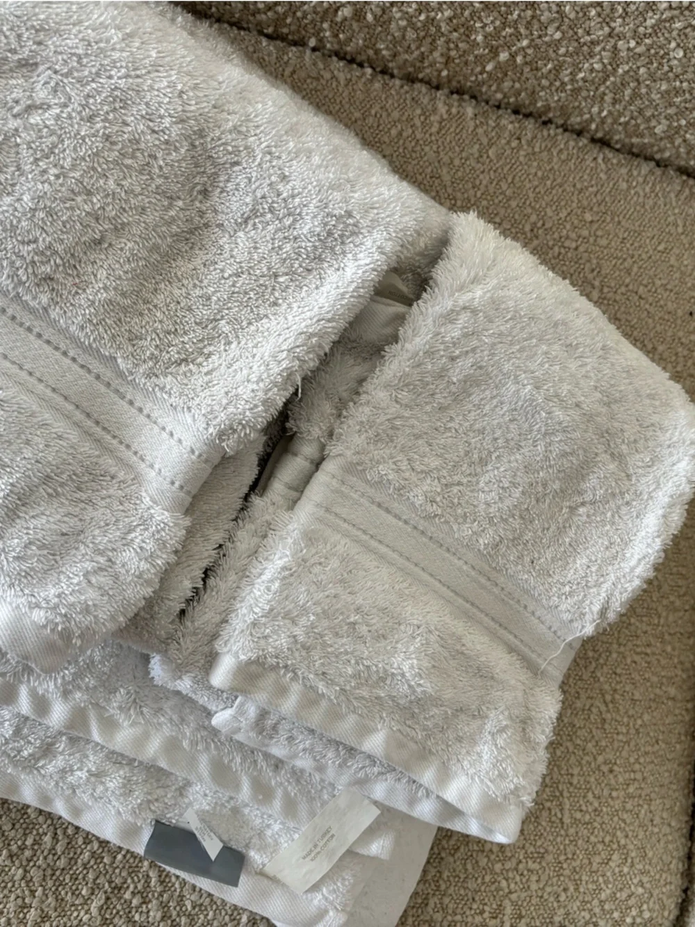 Lands End bath towels