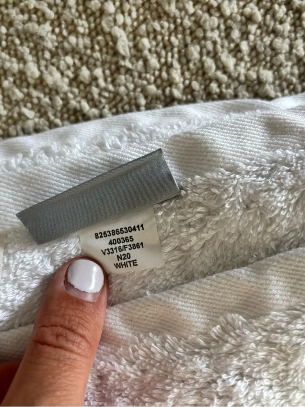 Lands End bath towels