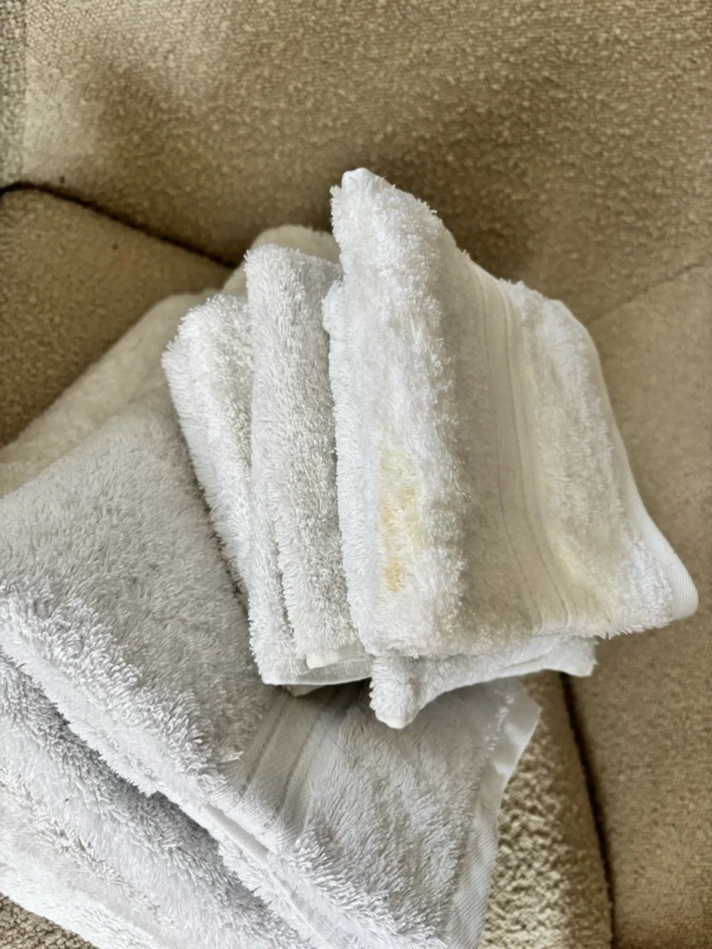 Lands End bath towels
