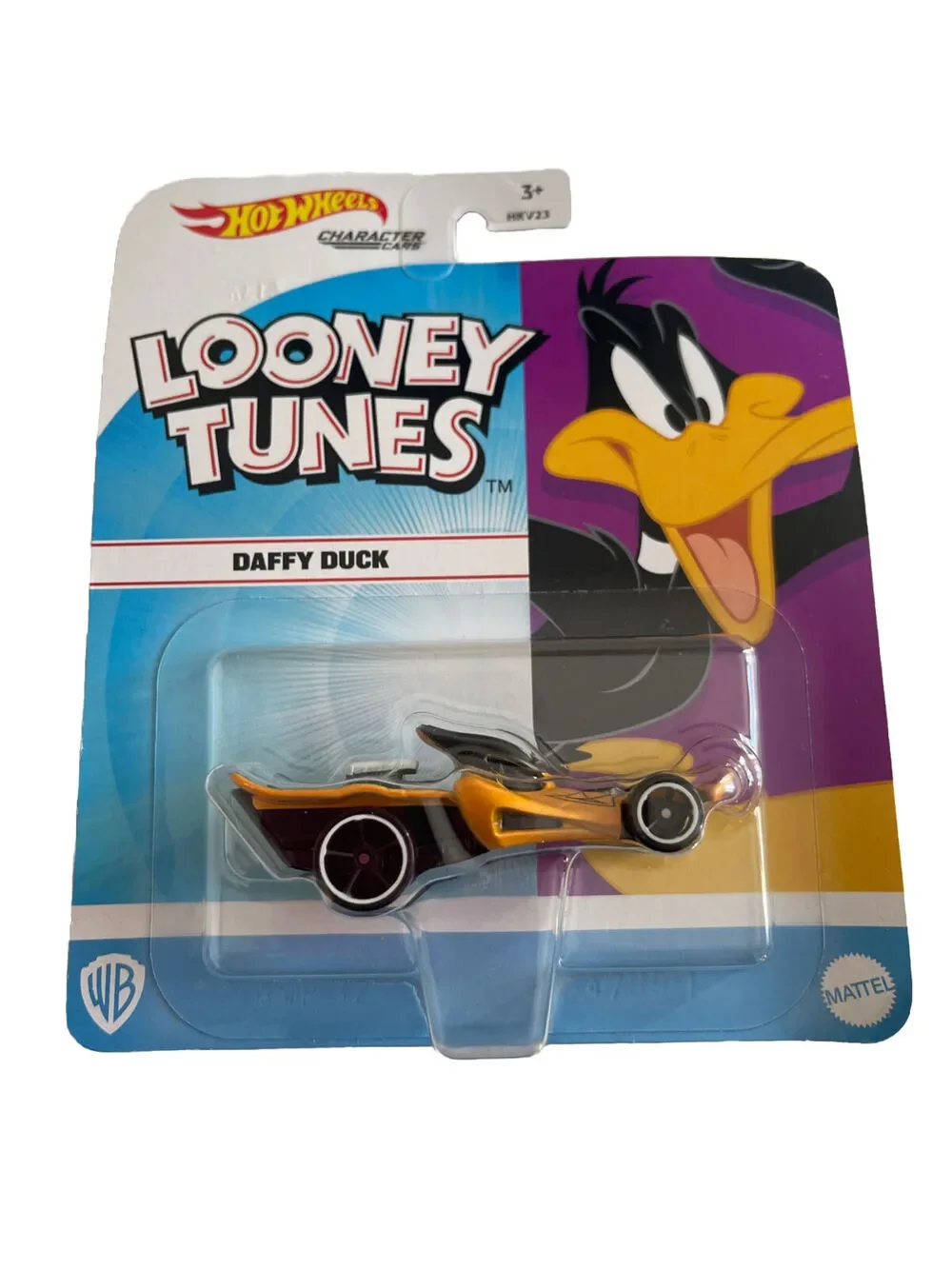 Hot Wheels Looney Tunes Daffy Duck Character Cars WB Mattel Brand New In Box