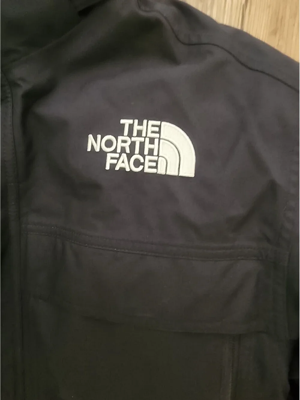 Size L - Men's The North Face Dryvent Hooded Black Winter Coat