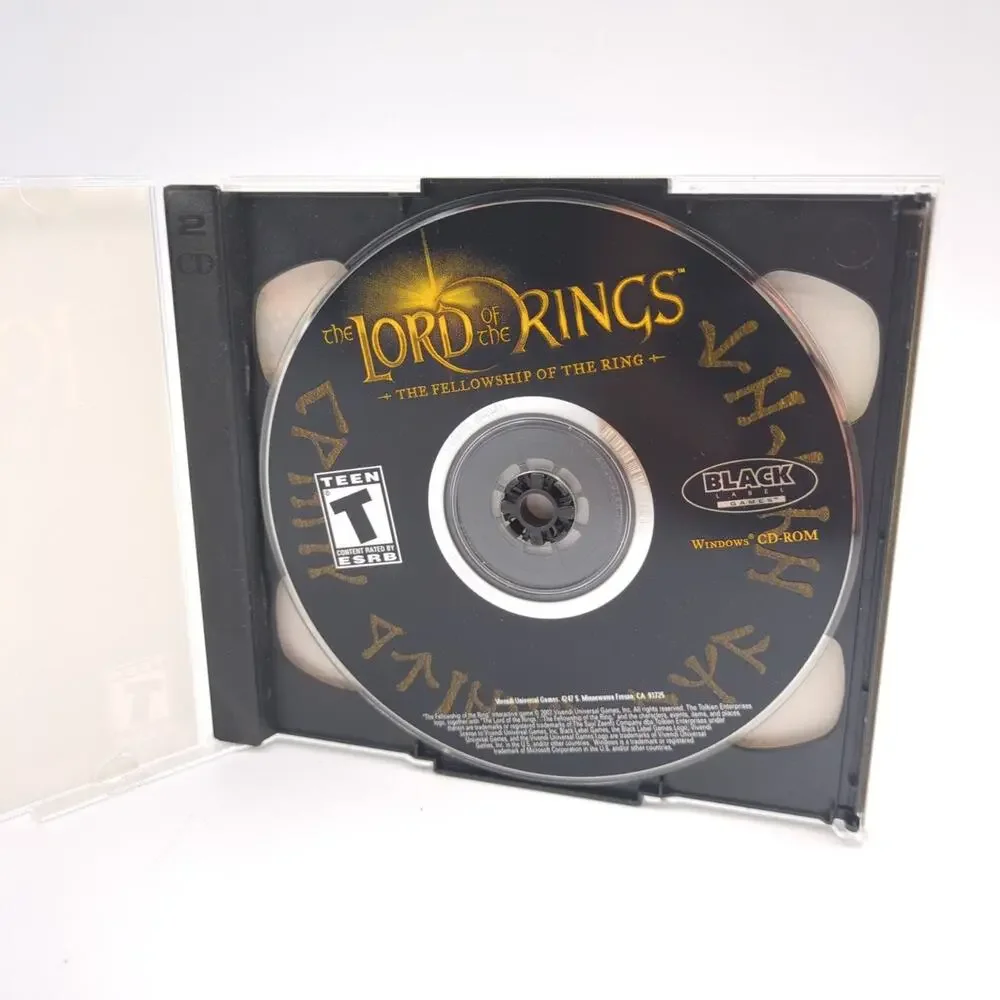 The Lord of the Rings: The Fellowship of the Ring PC Video Game Adventure RPG
