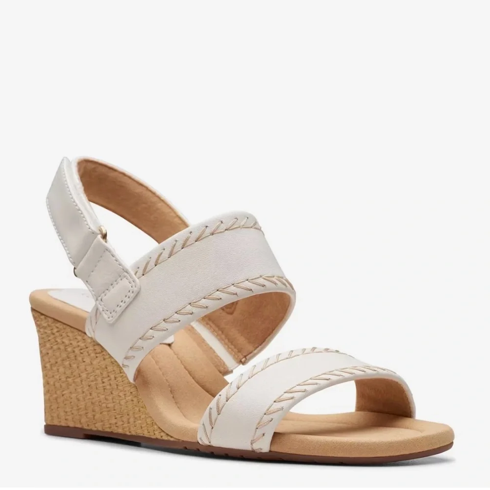 Clarks Kyarra Rose Wedge Sandals