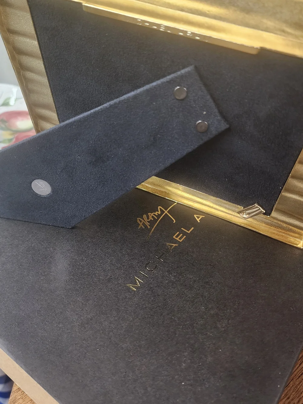 Michael Aram Gold Ripple Photo Frame