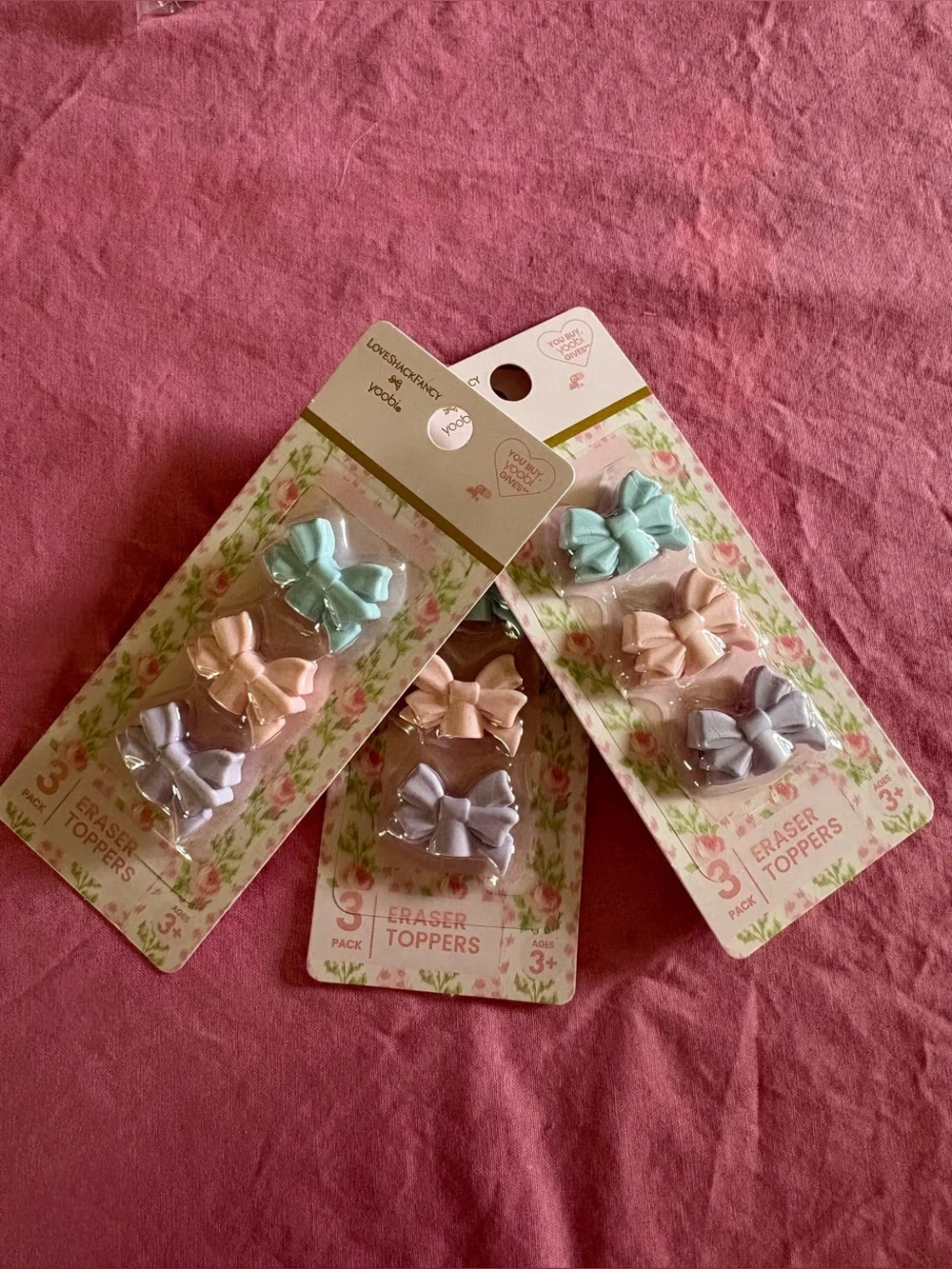 N/A eraser toppers