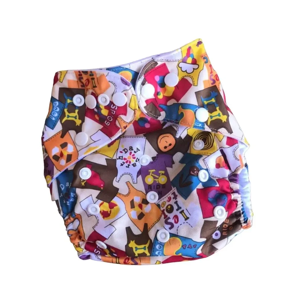 Earth Day Tee Shirt Tank‎ Top Print Pocket Diaper Snaps One Size