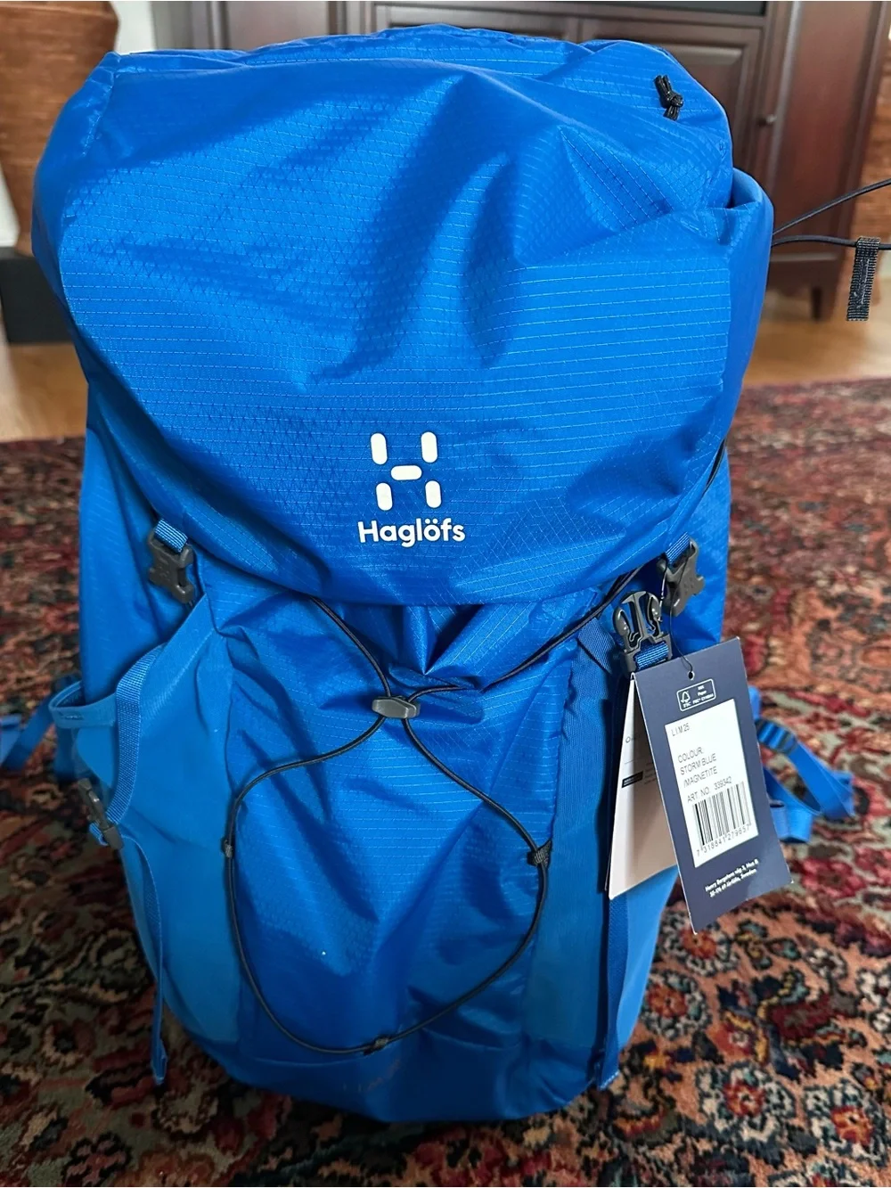 Haglöfs Blue Lightweight 25L Backpack NEW