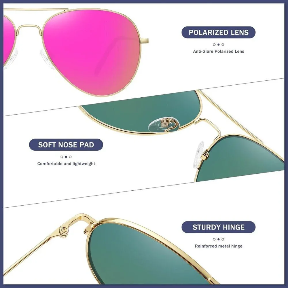 N/A polarized aviator